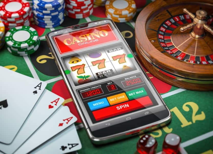 mobile phone and casino games